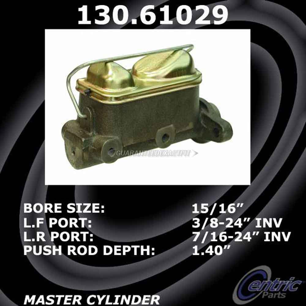  Mercury Bobcat Brake Master Cylinder 