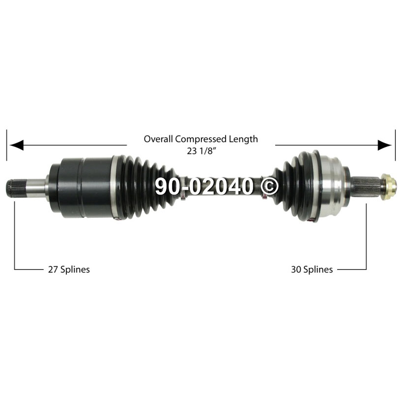 BMW Drive Axle Front