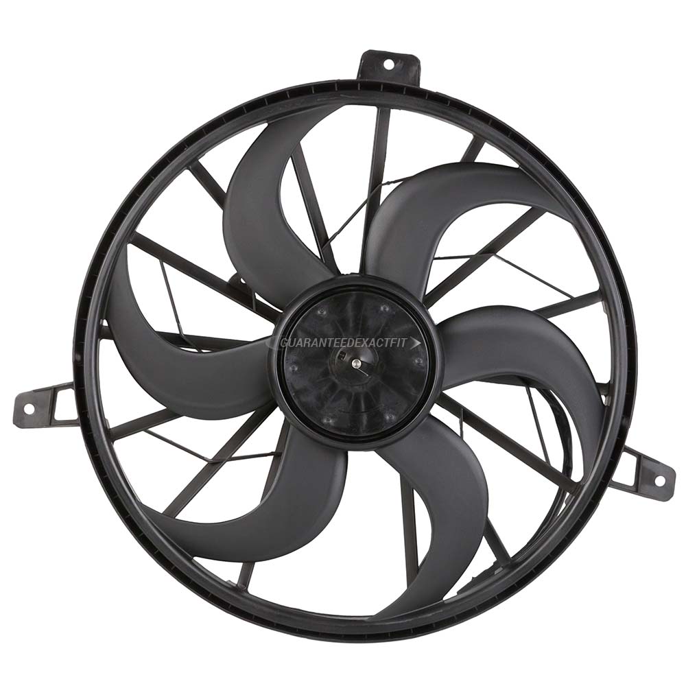 2007 Jeep Grand Cherokee Cooling Fan Assembly 