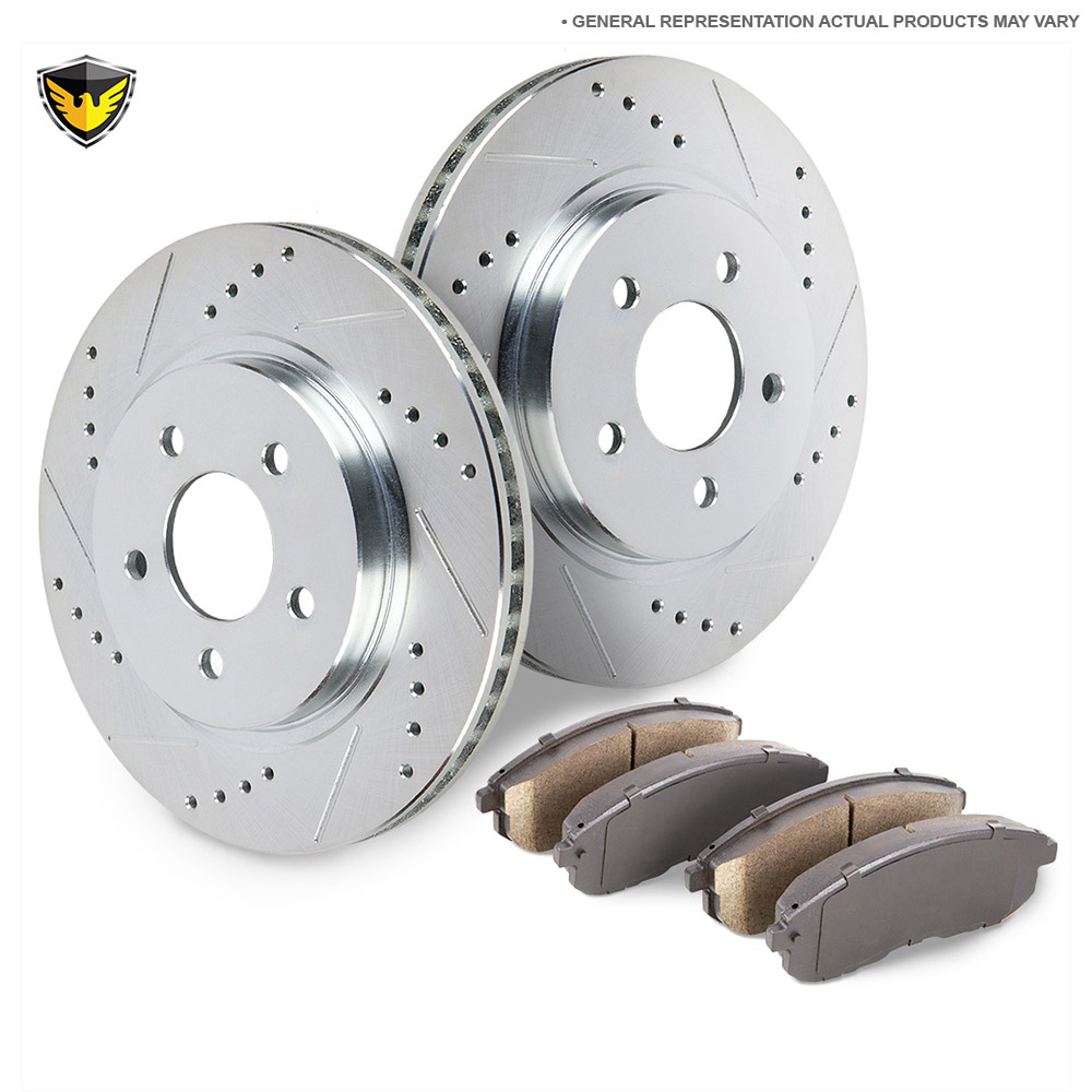 Chevrolet Classic Brake Pad and Rotor Kit