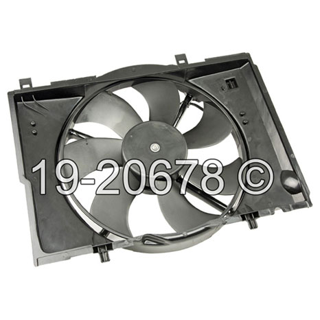 Chrysler Crossfire Cooling Fan Assembly