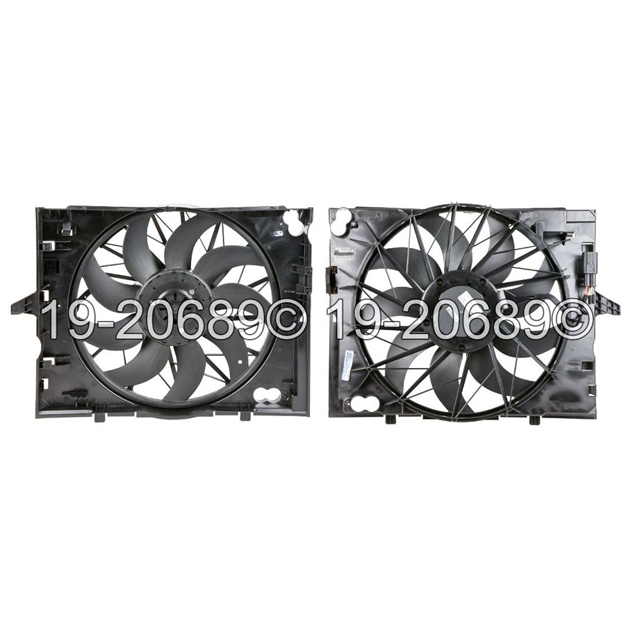 BMW 650i Cooling Fan Assembly