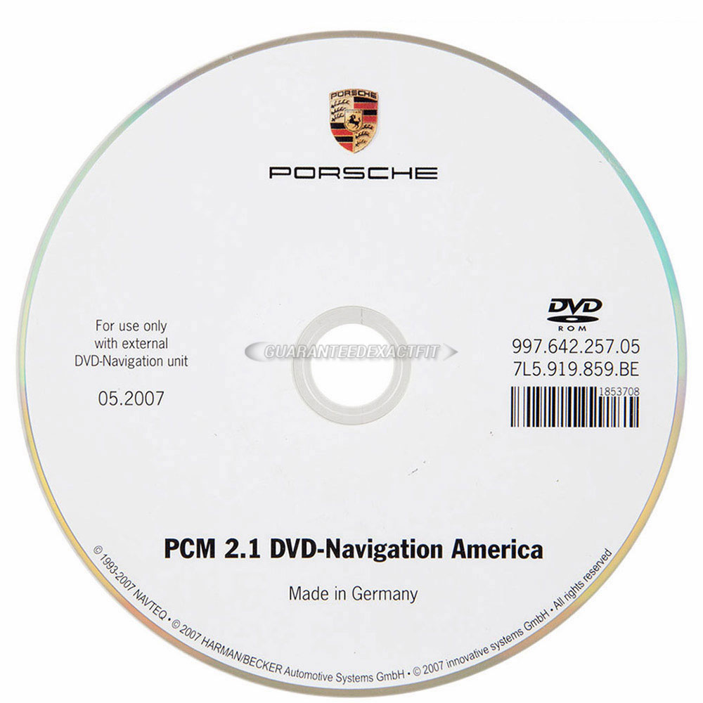 Porsche Navigation DVD