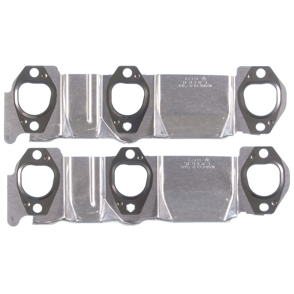DNJ EG4112 Exhaust Manifold Gaskets Set Fits Cars & Trucks 62 97 Ford Lincoln Mercury 4 3l 5 8l Ohv