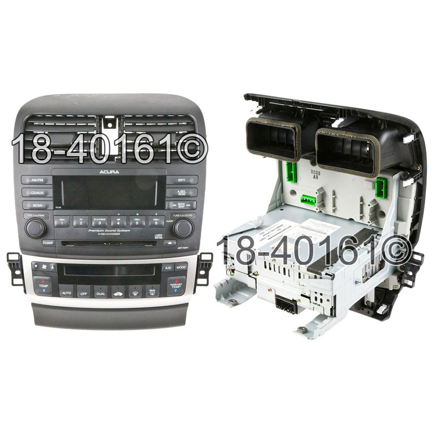 Acura TSX Radio or CD Player