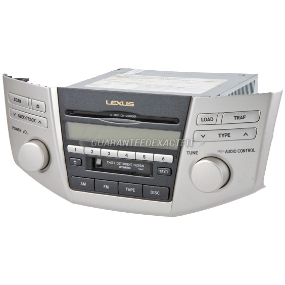 2004-2006 Lexus RX330 Radio or CD Player 