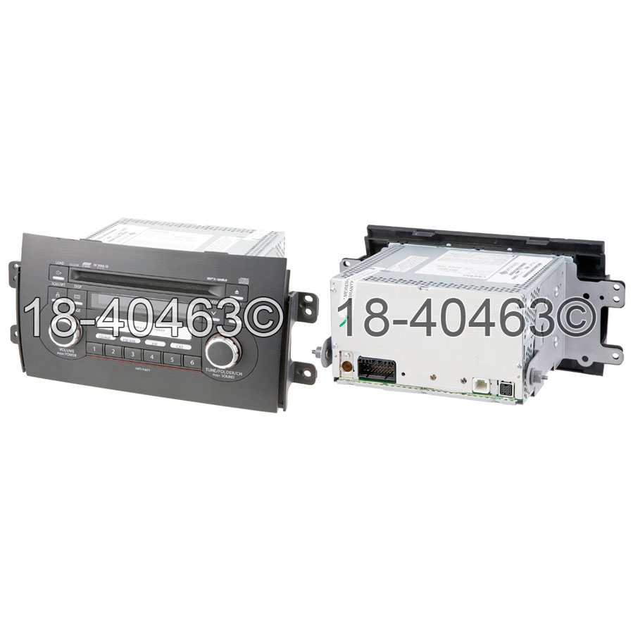 2007-2012 Suzuki SX4 Radio or CD Player