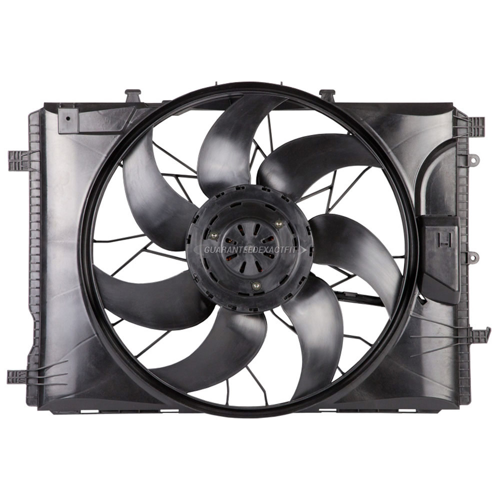  Mercedes Benz C63 AMG Cooling Fan Assembly 