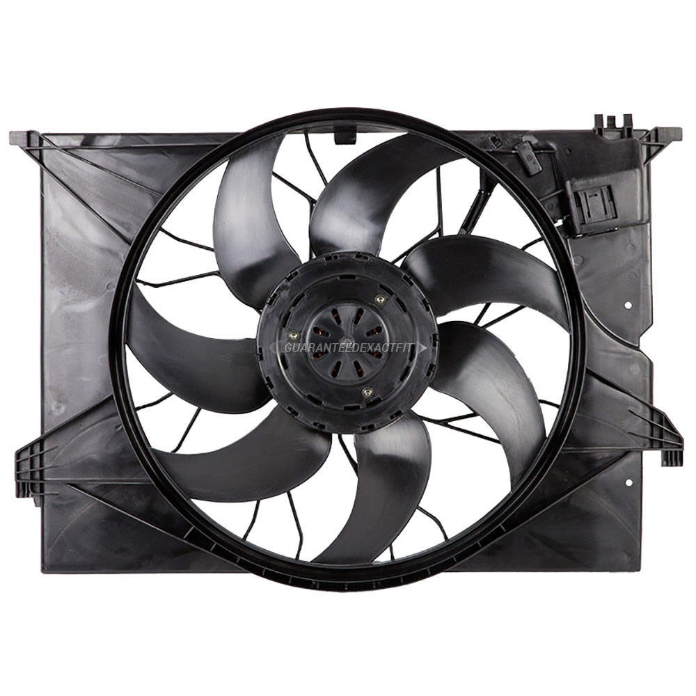  Mercedes Benz CL550 Cooling Fan Assembly 