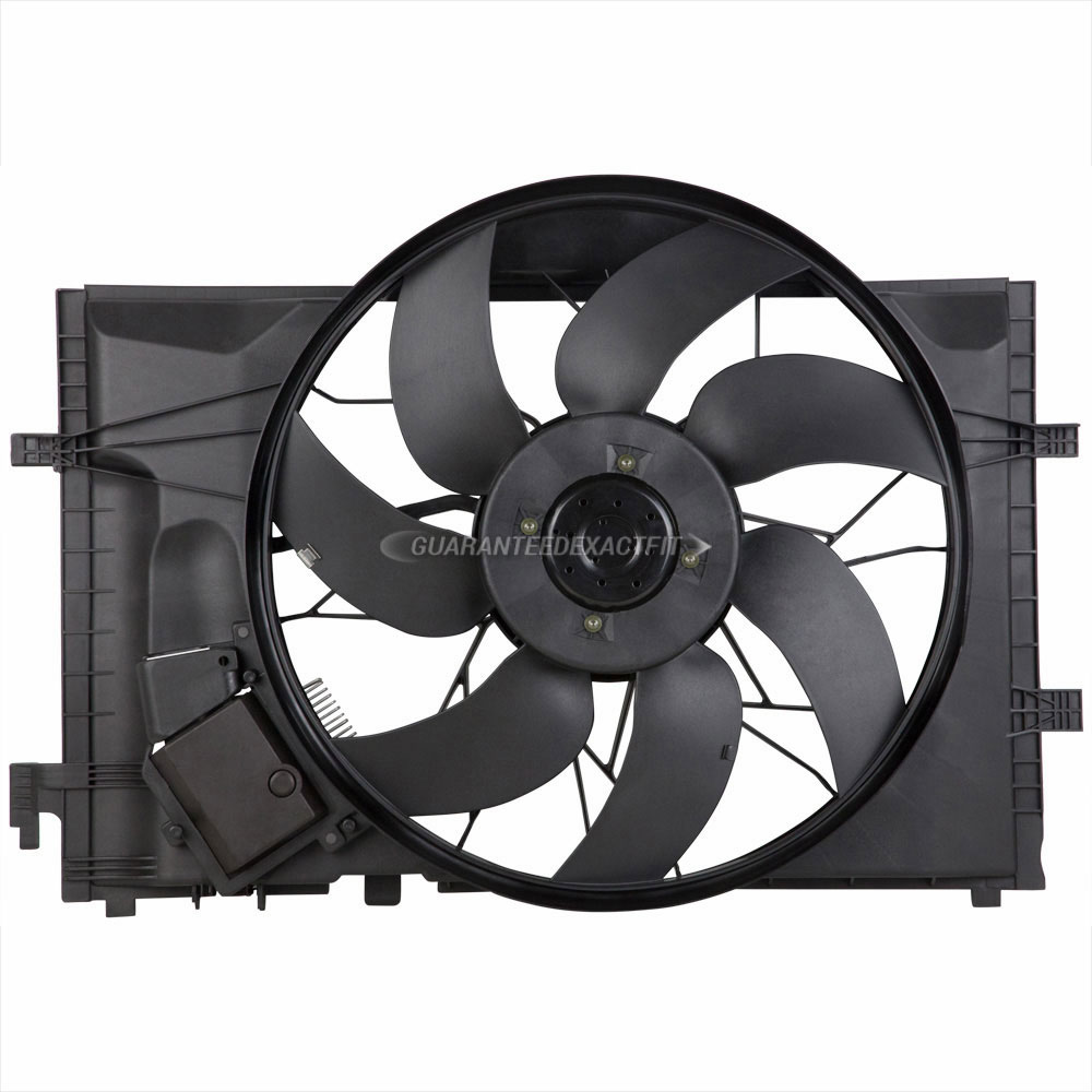  Mercedes Benz C55 AMG Cooling Fan Assembly 
