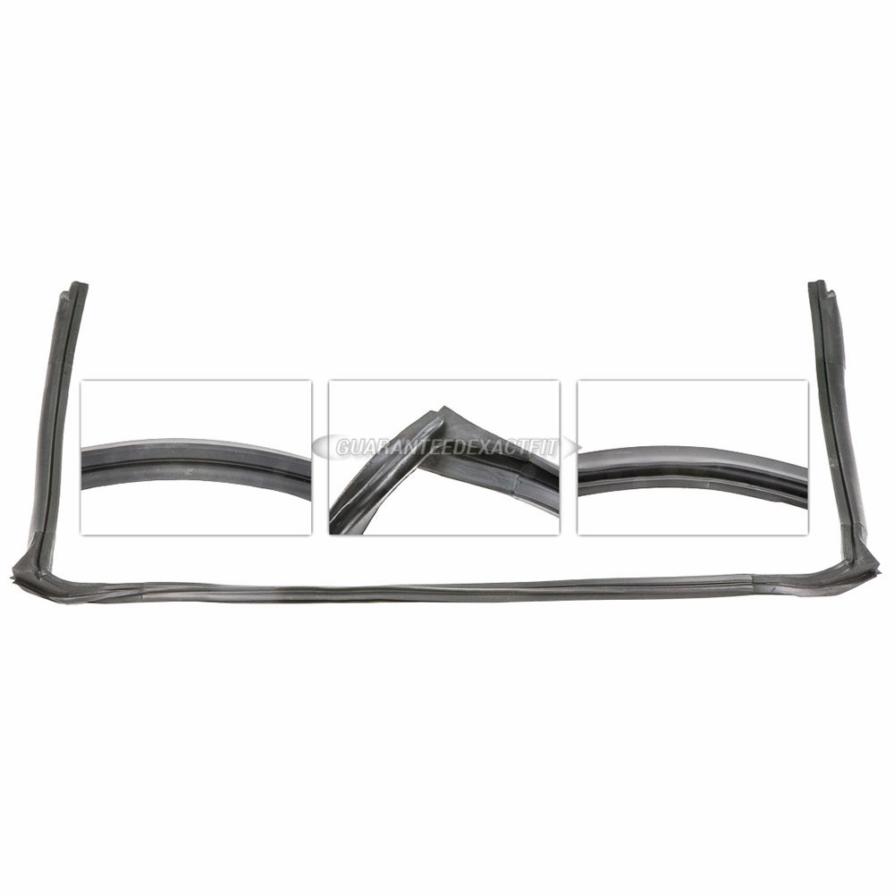 Porsche 912E Convertible Seals