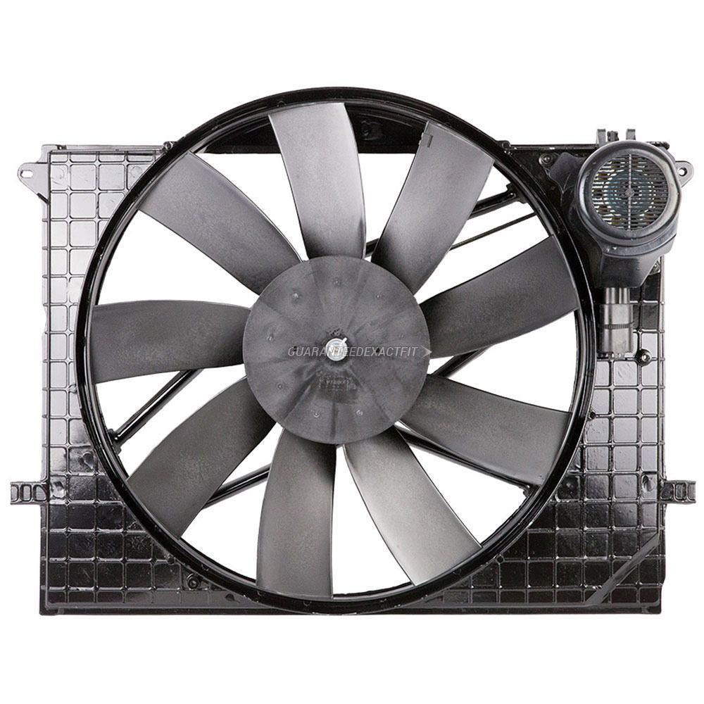 2000 Mercedes Benz CL55 AMG Cooling Fan Assembly 