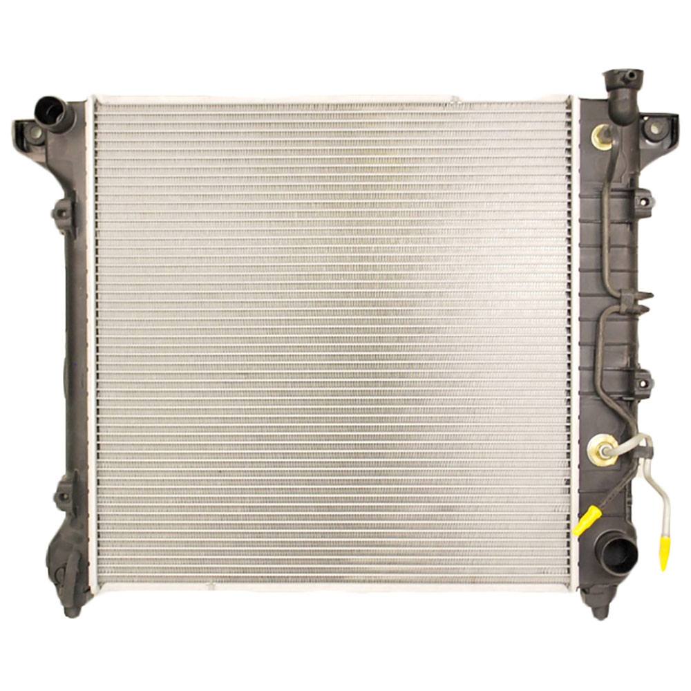 1999 Dodge Durango Radiator 3.9L Engine Unit with Auxiliary Trans Oil