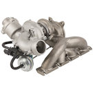 2009 Audi A4 Turbocharger and Installation Accessory Kit 2