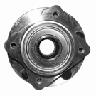 2001 Chrysler Town and Country Wheel Hub Assembly 2