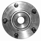 2001 Chrysler Town and Country Wheel Hub Assembly 4