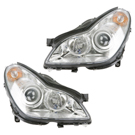 BuyAutoParts 16-80034H2 Headlight Assembly Pair 1