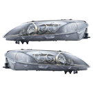 BuyAutoParts 16-80151H2 Headlight Assembly Pair 1
