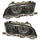 BuyAutoParts 16-80230H2 Headlight Assembly Pair 1