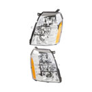 BuyAutoParts 16-80962O9 Headlight Assembly Pair 1