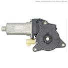 BuyAutoParts 17-40052AN Window Motor Only 1