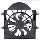 1990 Mazda Protege Cooling Fan Assembly 1