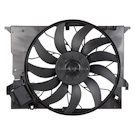 2012 Mercedes Benz S350 Cooling Fan Assembly 1