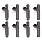 2007 Chrysler Aspen Fuel Injector Set 1