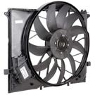 2005 Mercedes Benz CL65 AMG Cooling Fan Assembly 2