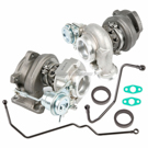 BuyAutoParts 40-80251OL Turbocharger and Installation Accessory Kit 1