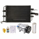 2004 Volkswagen Beetle A/C Compressor and Components Kit 1