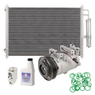 2013 Nissan Rogue A/C Compressor and Components Kit 1