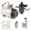 1990 Mercedes Benz 300D A/C Compressor and Components Kit 1