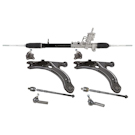 2000 Volkswagen Jetta Steering Rack and Control Arm Kit 1