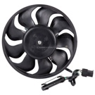 1997 Porsche Boxster Cooling Fan Assembly 1