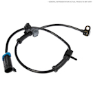 1986 Mercedes Benz 560SEL ABS Speed Sensor 1