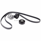 BuyAutoParts 58-90016SB Serpentine Belt and Tensioner Kit 1