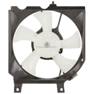 1991 Nissan Sentra Cooling Fan Assembly 1