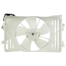 2003 Toyota Matrix Cooling Fan Assembly 1