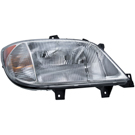 BuyAutoParts 16-80145H2 Headlight Assembly Pair 3