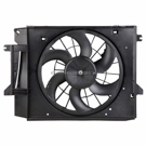 1999 Mercury Villager Cooling Fan Assembly 1