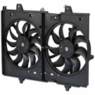 2008 Nissan Rogue Cooling Fan Assembly 1