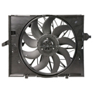 2008 Bmw 528 Cooling Fan Assembly 1