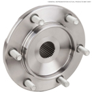 BuyAutoParts 92-50072AN Wheel Hub 1