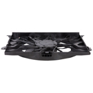2013 Mercedes Benz S400 Cooling Fan Assembly 4