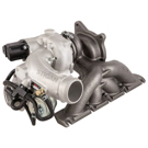 2007 Volkswagen Eos Turbocharger and Installation Accessory Kit 2