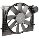 2000 Mercedes Benz CL500 Cooling Fan Assembly 2