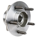 BuyAutoParts 92-00529AN Wheel Hub Assembly 1