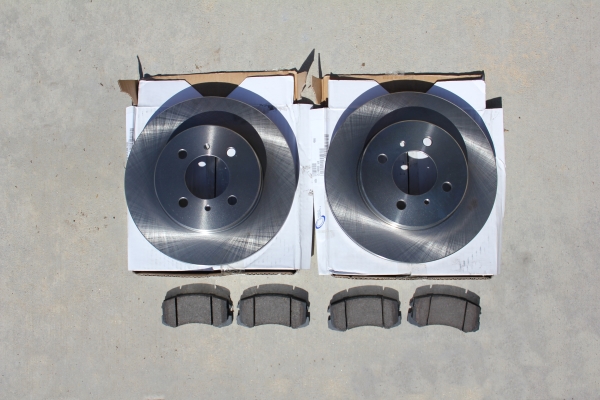 New Brakes and Rotors for 2004 Mitsubishi Lancer ES 