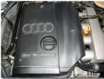 Find the Engine Code on a 1.8 L turbo engine with cover on